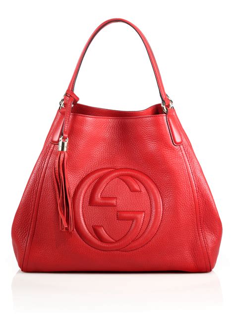 gucci hobo handbag red|Gucci hobo handbags sale.